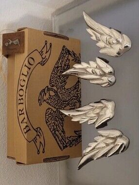 Jan Barboglio Ala Nickel Coated Napkin Rings